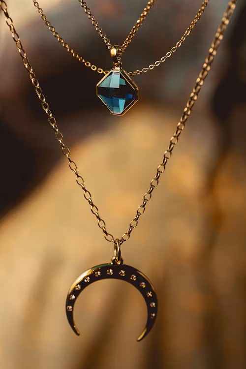 crescent moon jewelry